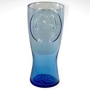 McDonald's Retro 1961 Blue Milk Shake Glass- MINT